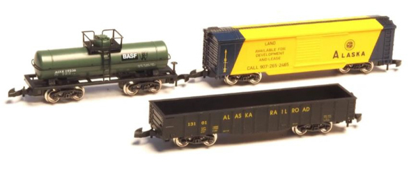 Consignment MA8687 - Marklin 8687 Alaska Railroad Three Car Freight Set