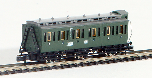 Consignment MA8705 - Marklin German 3-Axle 2nd Class Passenger Car of the DB