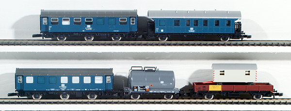 Consignment MA8776 - Marklin German 5-Piece Construction Train Car Set of the DB 