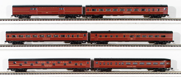 Consignment MA87847 - Marklin American 6-Piece Passenger Car Set of the Pennsylvania Railroad