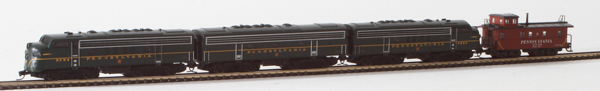 Consignment MA88321 - Marklin 88321 American Triple Unit Diesel Locomotive with Caboose