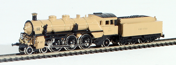 Consignment MA8870 - Marklin Bavarian Steam Locomotive S 3/6 with Tender of the K.Bay.Sts.B. 