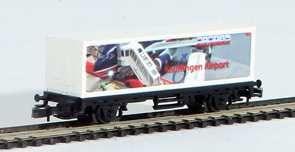 Consignment MA98094 - Marklin Knuffingen Airport Container Car of the Hamburg Miniatur Wunderland