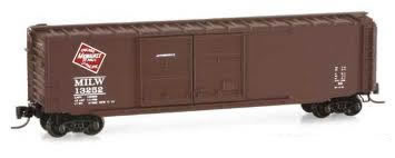 Consignment MT13721 - Micro Trains 13721 50 Standard Box Car of the MILW - 13252