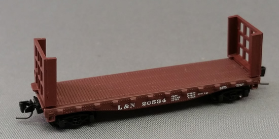 Consignment MT14603 - Micro Trains 14603 Bulkhead Flat Car L & N