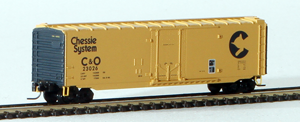 Consignment MT50700230 - Micro-Trains American 50 Standard Box Car, Plug Door, of the Chesapeake & Ohio Railway