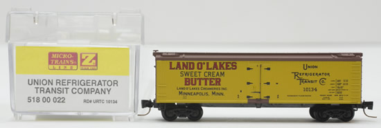 Consignment MT51800022 - Micro Trains 51800022 Box Car Union Refrigerator Transit Co. - 10134