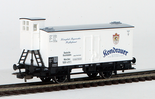 Consignment PI54944 - Piko German Kondrauer Refrigerator Car of the DRG