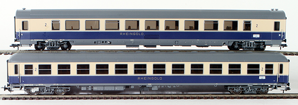 Consignment PI73026 - Piko German Rheingold II Passenger Car Set