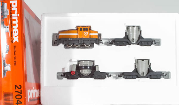 Consignment PRI2704 - Primex 2704 4 Piece German Steel Train Set