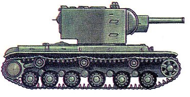 Consignment RO1251 - Roco 1251 - KW-2/1940 Heavy Battle Tank  DISCONTINUED