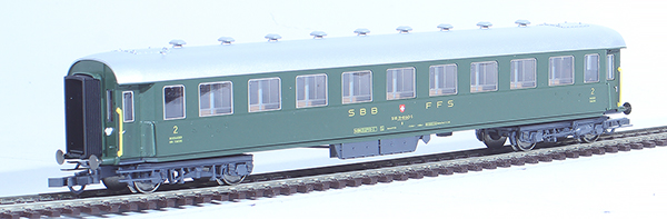 Consignment RO44873 - Roco 2nd Class Passenger Wagon of the SBB