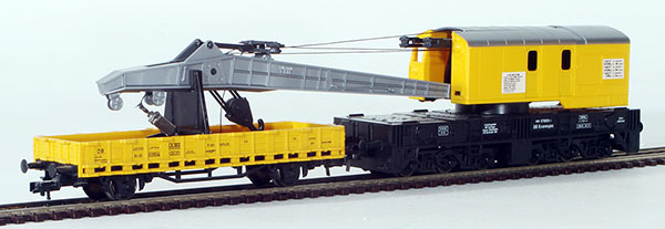 Consignment RO46331 - Roco German Breakdown Crane with Jib Wagon of the DB