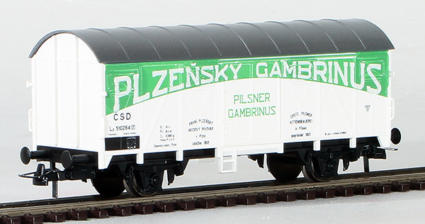 Consignment RO48045 - Roco German Refrigerator Car with Pilsner Gambrinus Logo