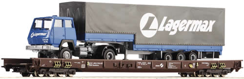 Consignment RO67214 - Roco 67214 - Low Floor Intermediate Wagon Rollende Landstrasse