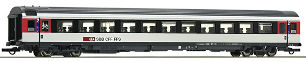 Consignment RO74396 - Roco 74396 - 2nd class passenger coach EW IV, SBB