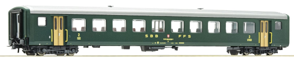 Consignment RO74562 - Roco 74562 - 2nd class fast train coach EW II, SBB