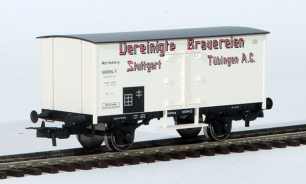 Consignment SM76400 - Sachsenmodelle German Dereinigle Refrigerator Car of the K.W.St.E.