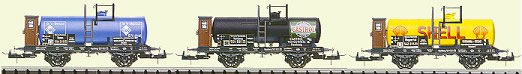 Consignment T23931 - Trix 23931 Tank Car Set