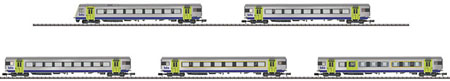 Consignment TR15917 - Trix 15917 - BLS EXP TRAIN PASS 5CAR SET(E)(L) 06