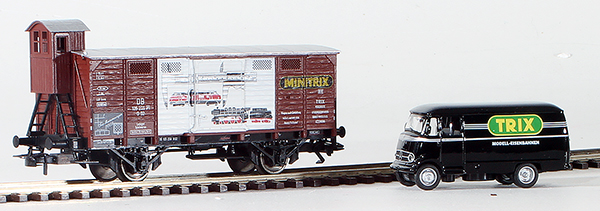 Consignment TR24085 - Trix German Boxcar and Van Set of the DB