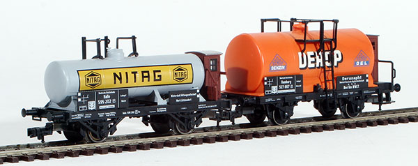 Consignment TR24350 - Trix German 2-Piece Petroleum Oil Tank Car Set of the DRG