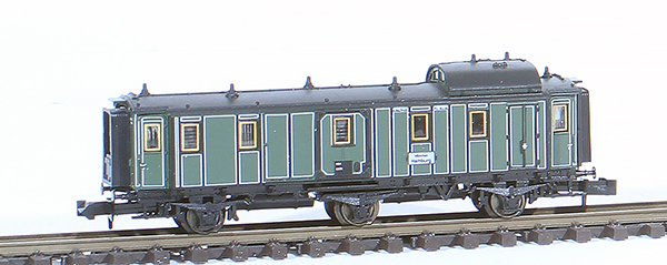 Consignment TR3162 - Trix Bavarian Express Baggage Car of the K.Bay.Sts.B.