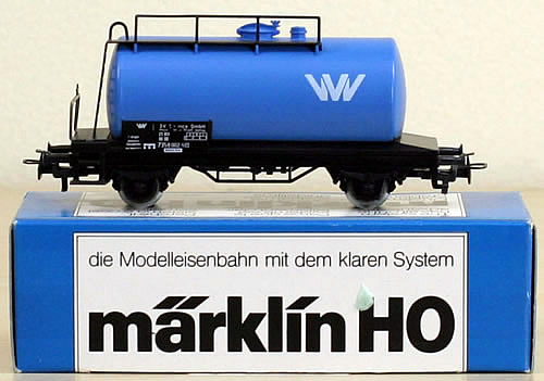 Consignment bluetank - Marklin Tank Car Blue