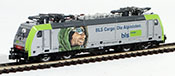 Arnold 2116 - Electric locomotive class RE 486, adverts “Die Alpinisten / Gli Alpinisti” BLS Cargo