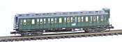 Fleischmann LED Lit Compartment Car with Brakeman