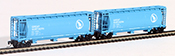 Full Throttle American 2-Piece Cylindrical Hopper Set of the Great Northern Railway
