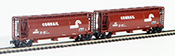 Full Throttle American 2-Piece Cylindrical Hopper Set of Conrail