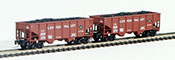 Full Throttle American 2-Piece Rib-Side Hopper Set of the Lehigh Valley Railroad
