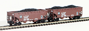 Full Throttle American 2-Piece Hopper Set of the Atchison, Topeka & Santa Fe Railway