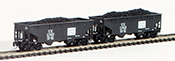 Full Throttle American 2-Piece Hopper Set of the Central of Georgia Railway 