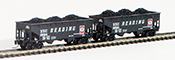 Full Throttle American 2-Piece Hopper Set of the Reading Railroad