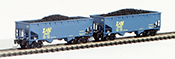 Full Throttle American 2-Piece Hopper Set of the Louisville and Nashville Railroad