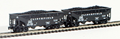 Full Throttle American 2-Piece Hopper Set of the Clinchfield Railroad