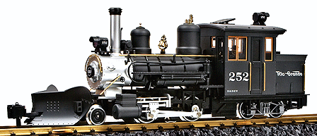LGB Forney Steam Locomotive DRGW #252