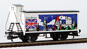 Marklin British Freight Car with Brakeman