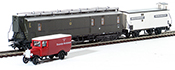 Marklin 4329 German State Postal Freight Car Set w/ Truck