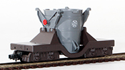Marklin German Crude Iron Car