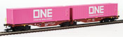 Consignment MA47808 Marklin Type Sggrss Double Container Transport Car