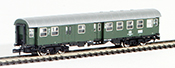Marklin German 2nd Class Coachwith Baggage Compartment of the DB