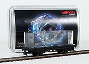 Consignment MA94233 Marklin Special Etched Glass Block Car in a Tin Container