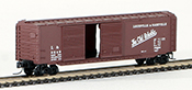 Micro-Trains American 50' Standard Boxcar, Double Door, of the L & N Railroad