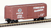 Micro-Trains American 40' Boxcar, Single Door, of the New York Central and Pittsburgh and Lake Erie Railroad
