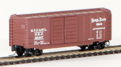 Micro-Trains American 40' Standard Boxcar, Double Door, of the Nickel Plate Road