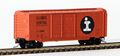 Micro-Trains American 40' Standard Box Car, Double Doors, of the Illinois Central Railroad