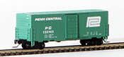 Micro-Trains American 40' Box Car, Single Door w/o Roofwalk, of the Penn Central Railroad 